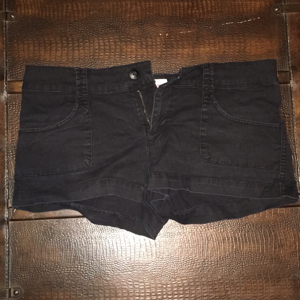 Black shorts